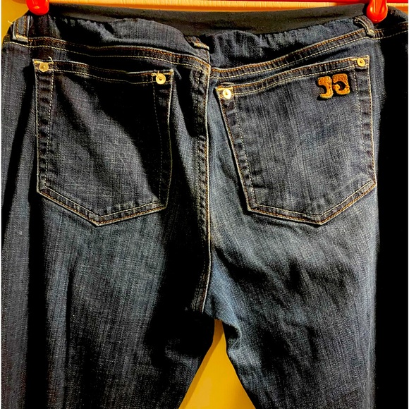 Joe’s Maternity Jeans W 33 A Pea In the Pod Dark Blue Socialite - Picture 1 of 6